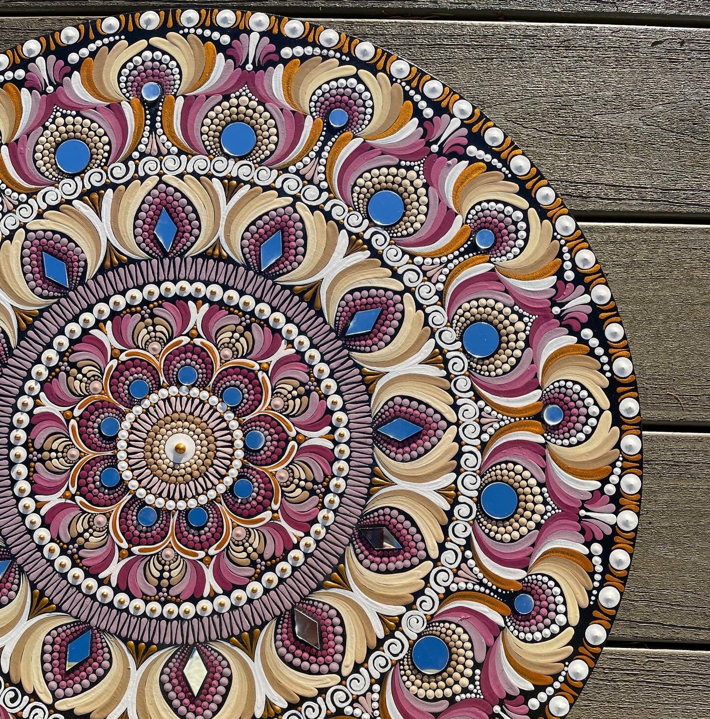 20" Bohemian Dot Mandala