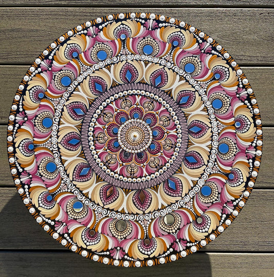 20" Bohemian Dot Mandala