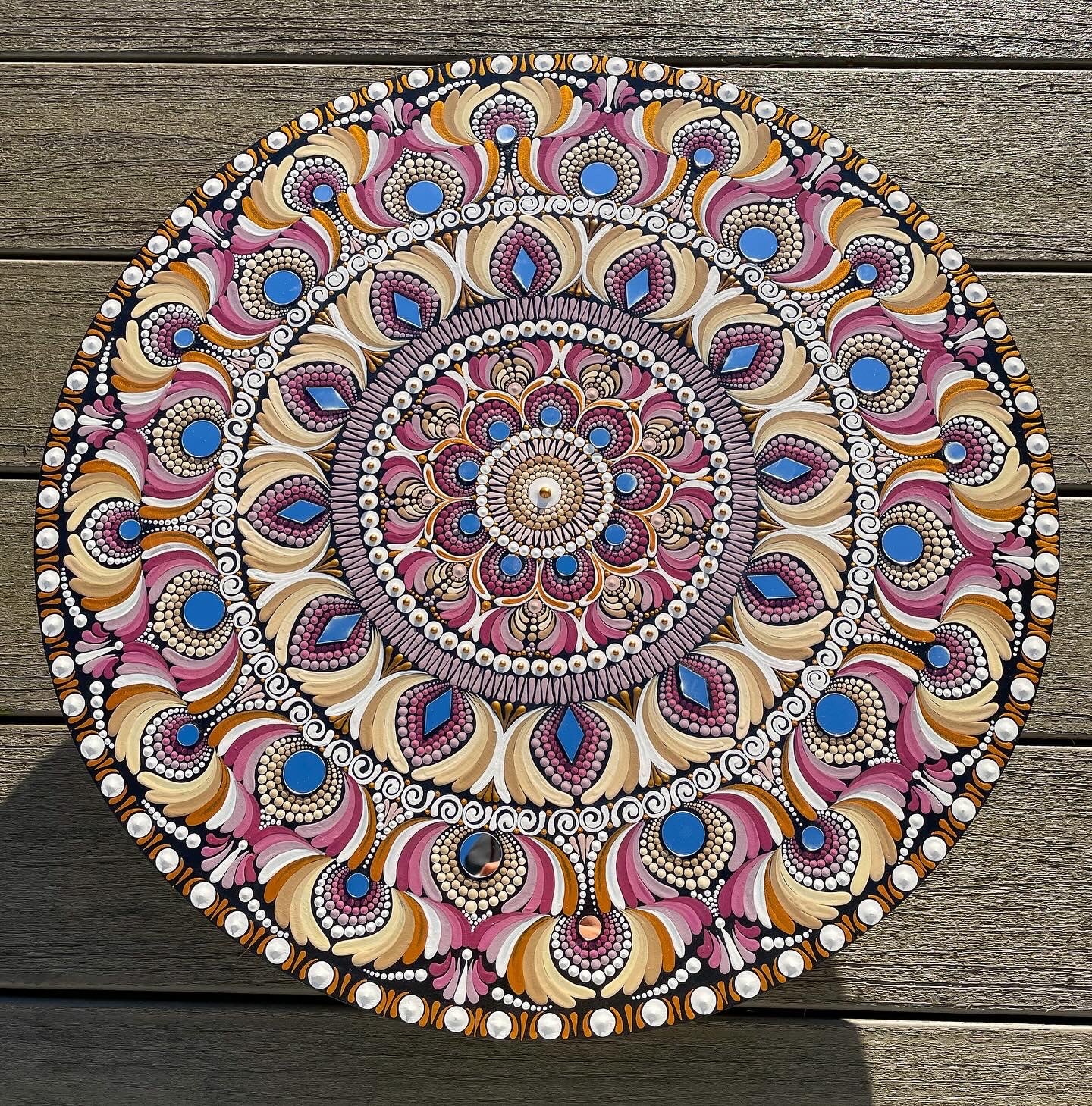 20" Bohemian Dot Mandala